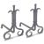 Grand Forge Andirons